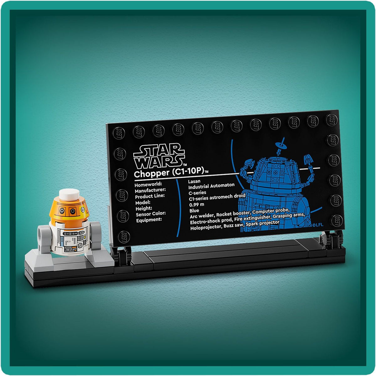 LEGO? Star Wars? Chopper (C1-10P)? Astromech Droid