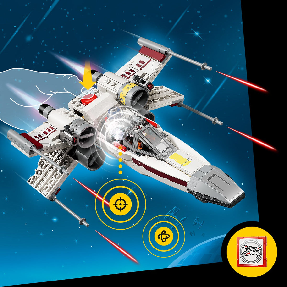 LEGO? Star Wars? SMART Play?: Luke's Red Five X-Wing?