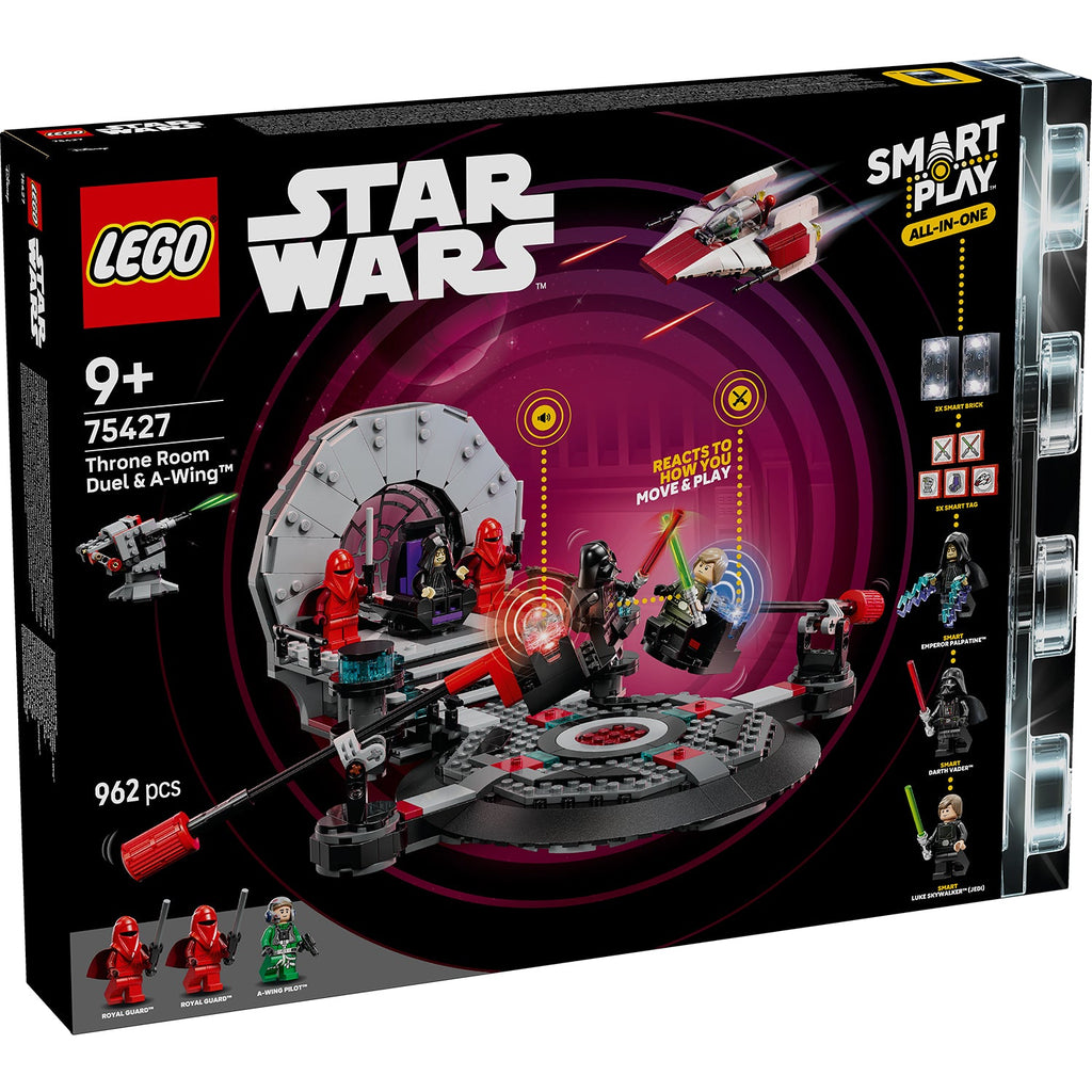 LEGO? Star Wars? SMART Play?: Throne Room Duel & A-Wing?