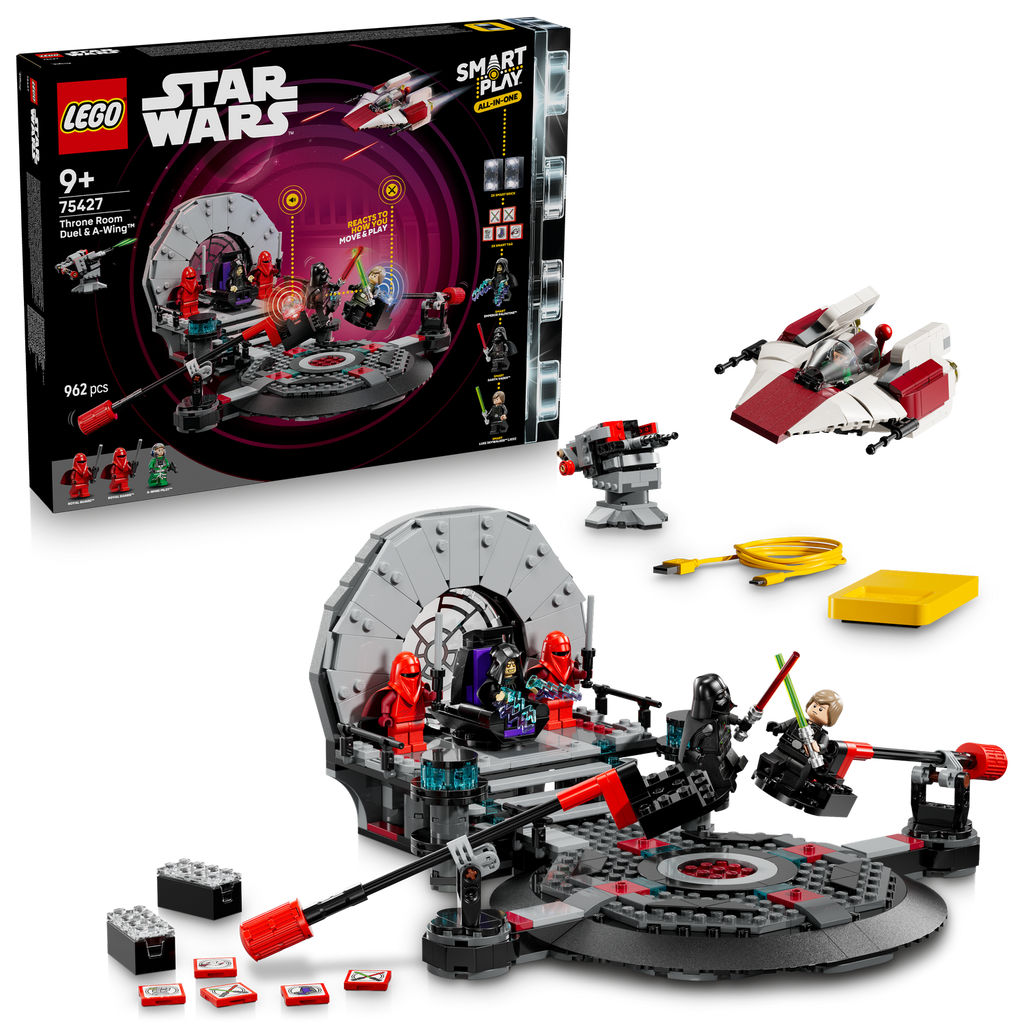 LEGO? Star Wars? SMART Play?: Throne Room Duel & A-Wing?