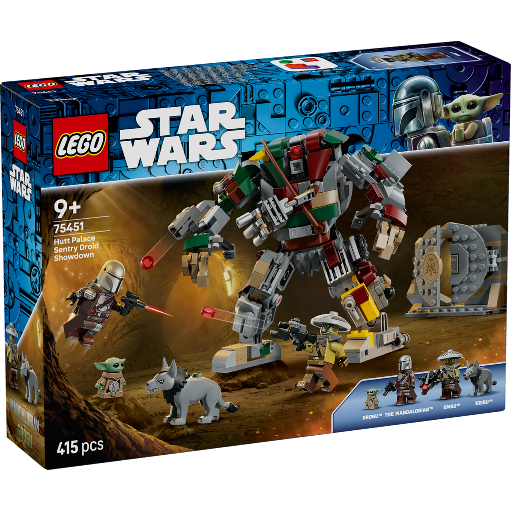 LEGO? Star Wars? Hutt Palace Sentry Droid Showdown