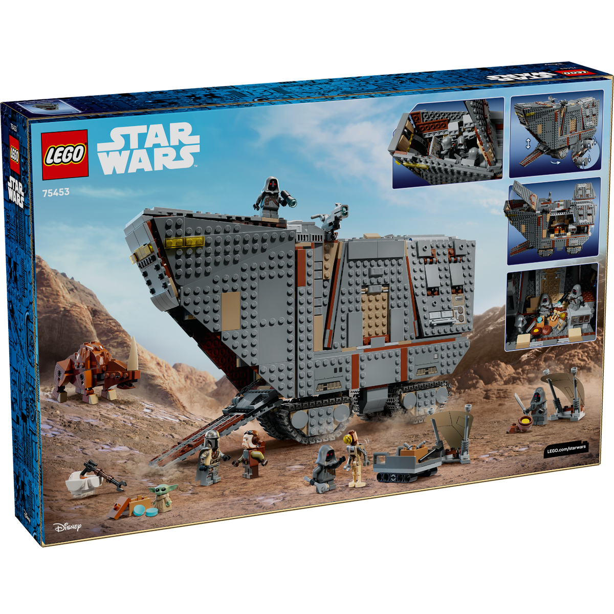LEGO? Star Wars? Offworld Sandcrawler? and Mudhorn