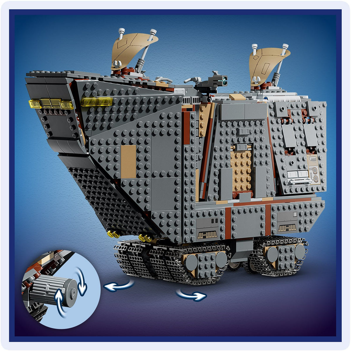 LEGO? Star Wars? Offworld Sandcrawler? and Mudhorn