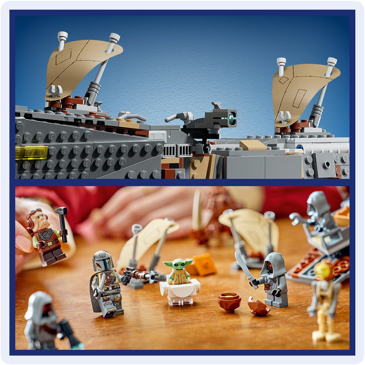 LEGO? Star Wars? Offworld Sandcrawler? and Mudhorn