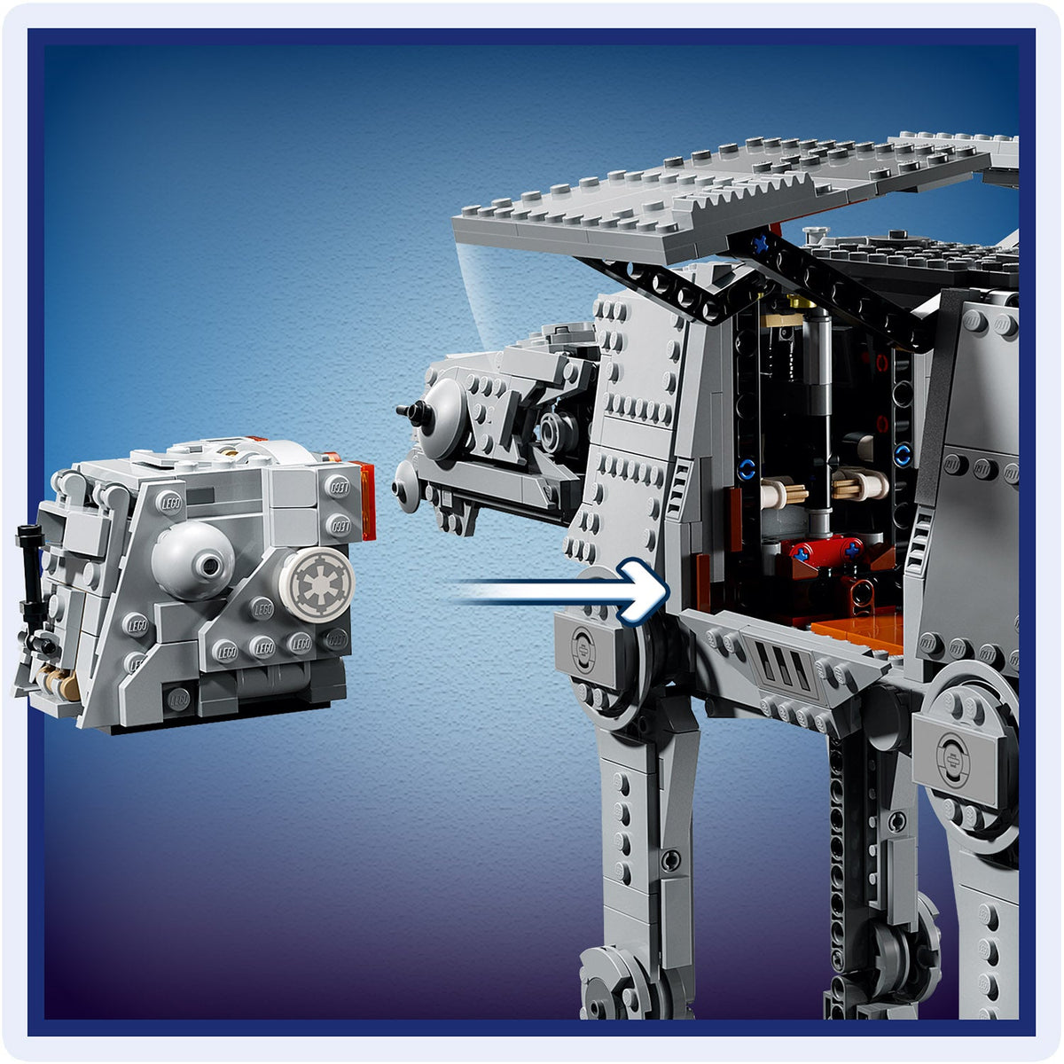 LEGO? Star Wars? Imperial Remnant AT-AT? with INT-4