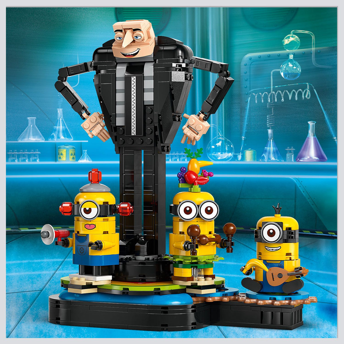 LEGO? Despicable Me 4 Brick-Built Gru and Minions
