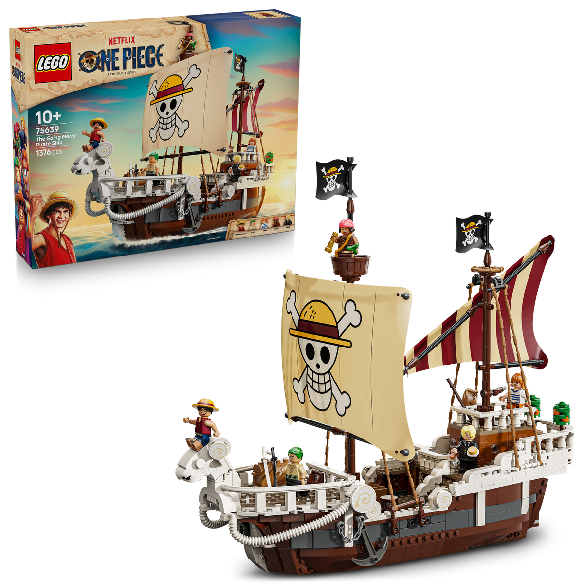 LEGO? ONE PIECE The Going Merry Pirate Ship