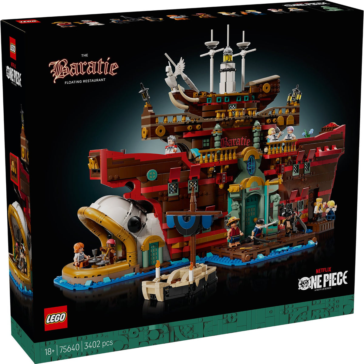 LEGO? ONE PIECE The Baratie Floating Restaurant