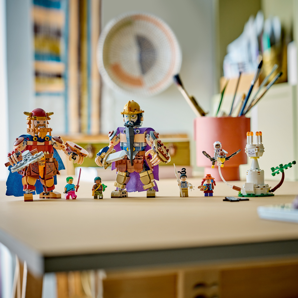 LEGO? ONE PIECE Dorry vs. Brogy ¨C Giants of Little Garden
