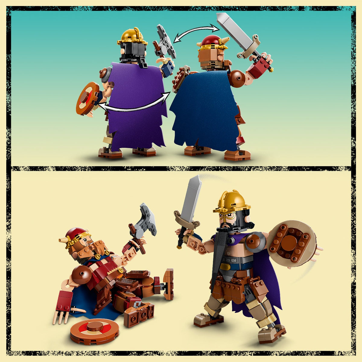 LEGO? ONE PIECE Dorry vs. Brogy ¨C Giants of Little Garden