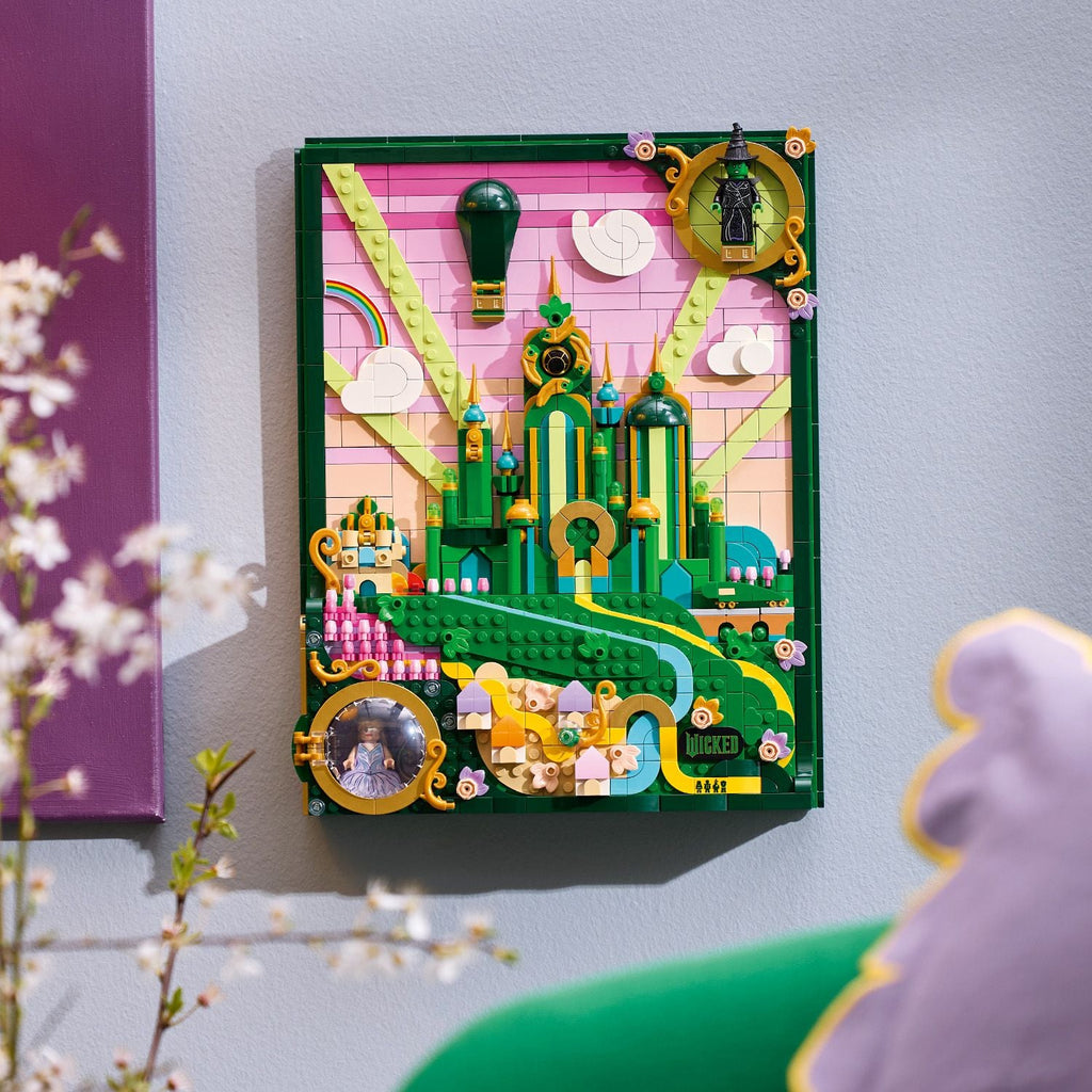 LEGO? Wicked Emerald City Wall Art