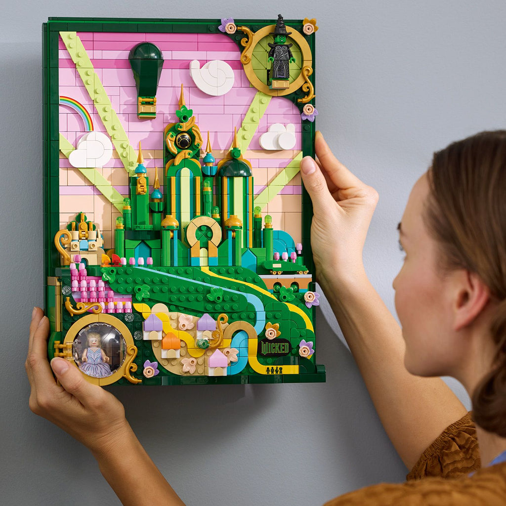 LEGO? Wicked Emerald City Wall Art