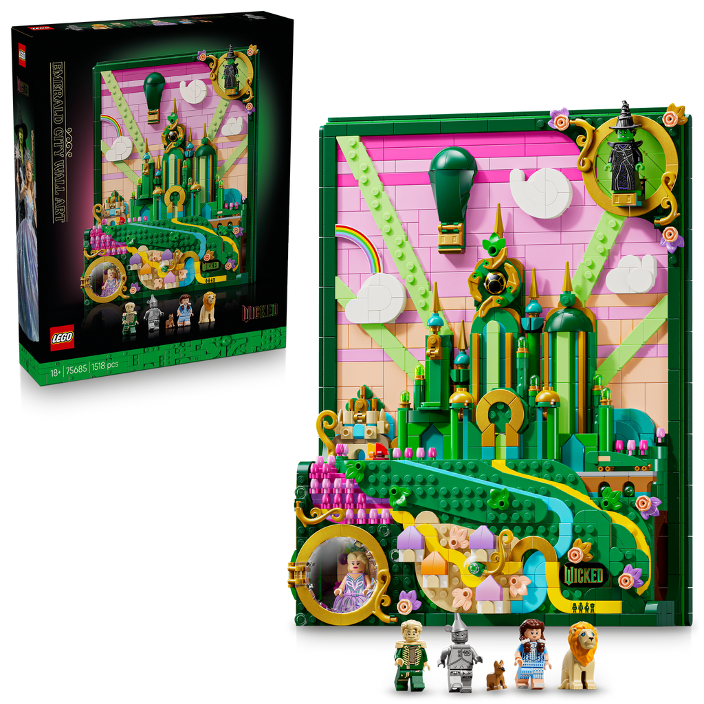 LEGO? Wicked Emerald City Wall Art