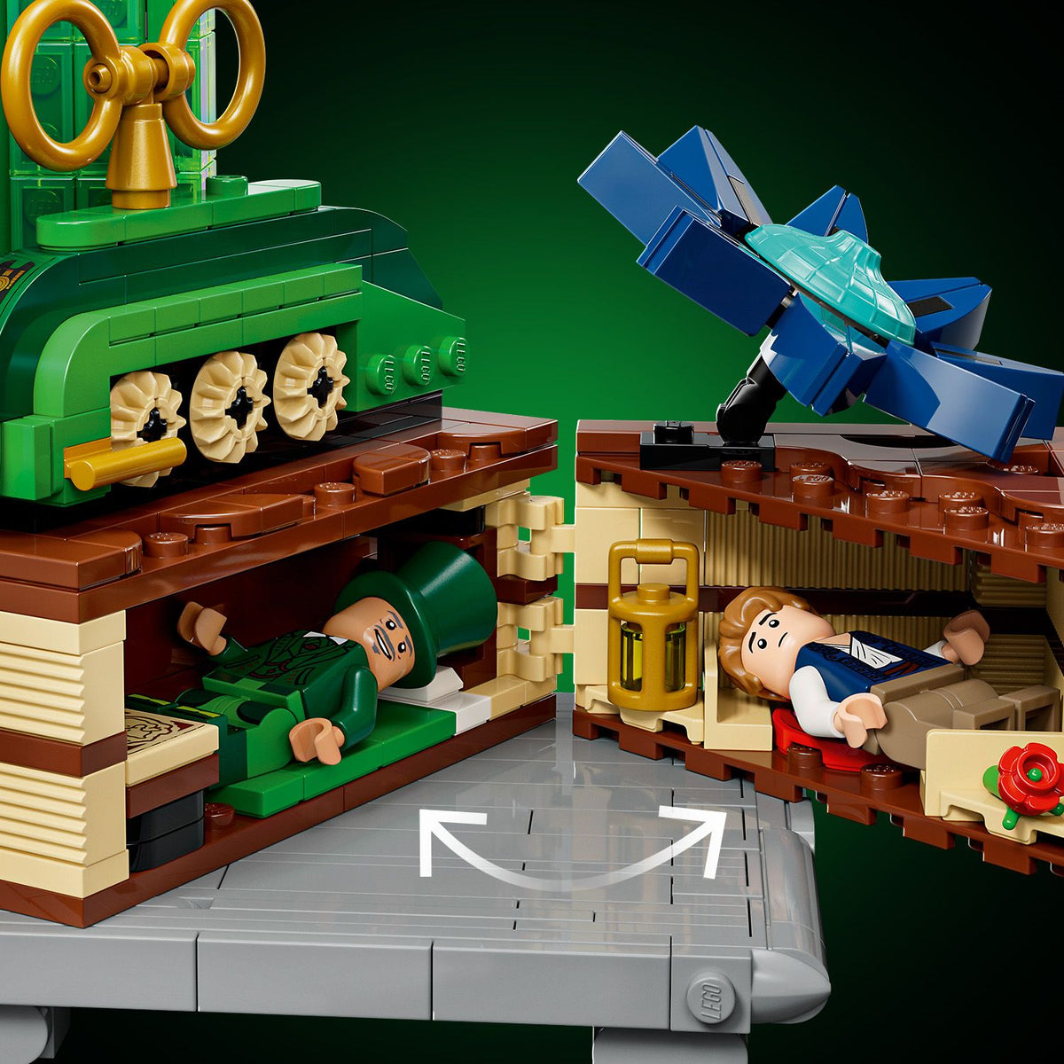 LEGO? Wicked Glinda & Elphaba Bookends