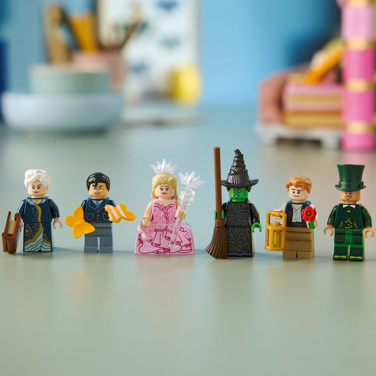 LEGO? Wicked Glinda & Elphaba Bookends