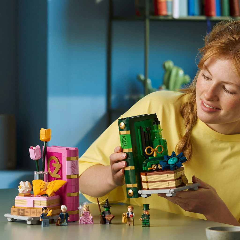 LEGO? Wicked Glinda & Elphaba Bookends