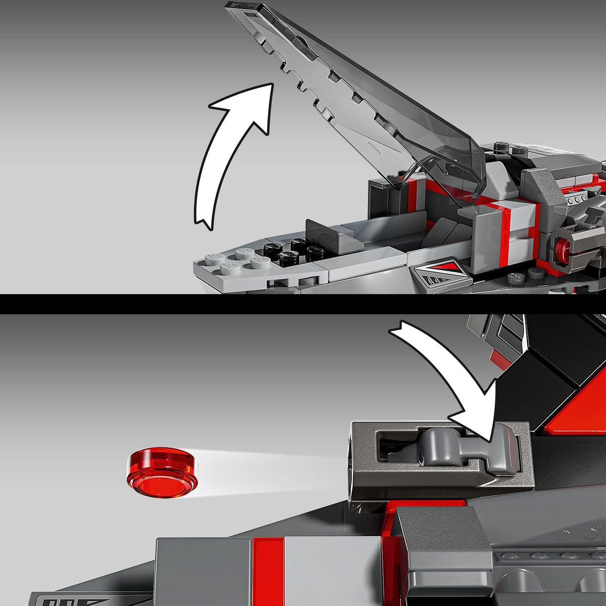 LEGO? Marvel Captain America vs. Red Hulk Battle
