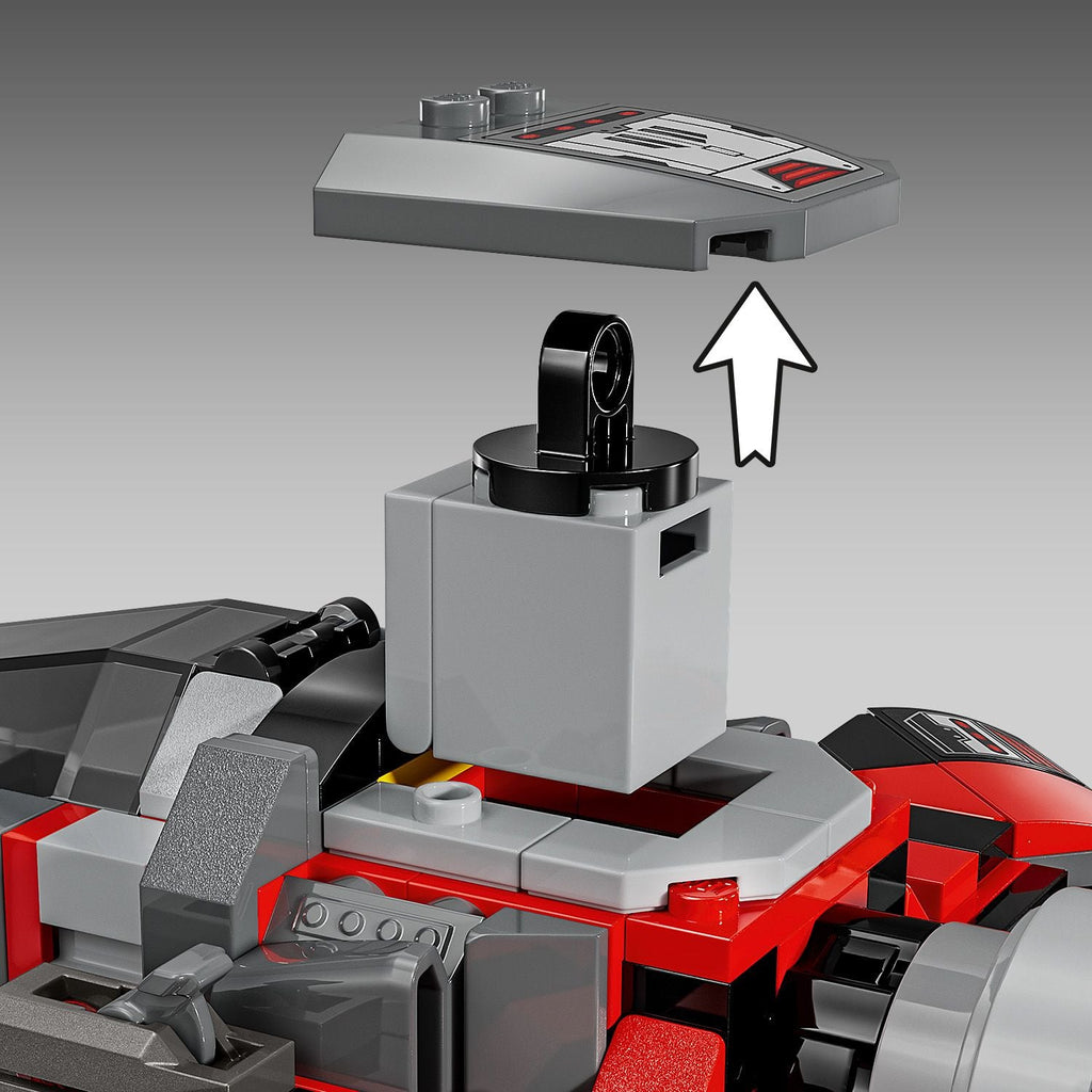 LEGO? Marvel Captain America vs. Red Hulk Battle