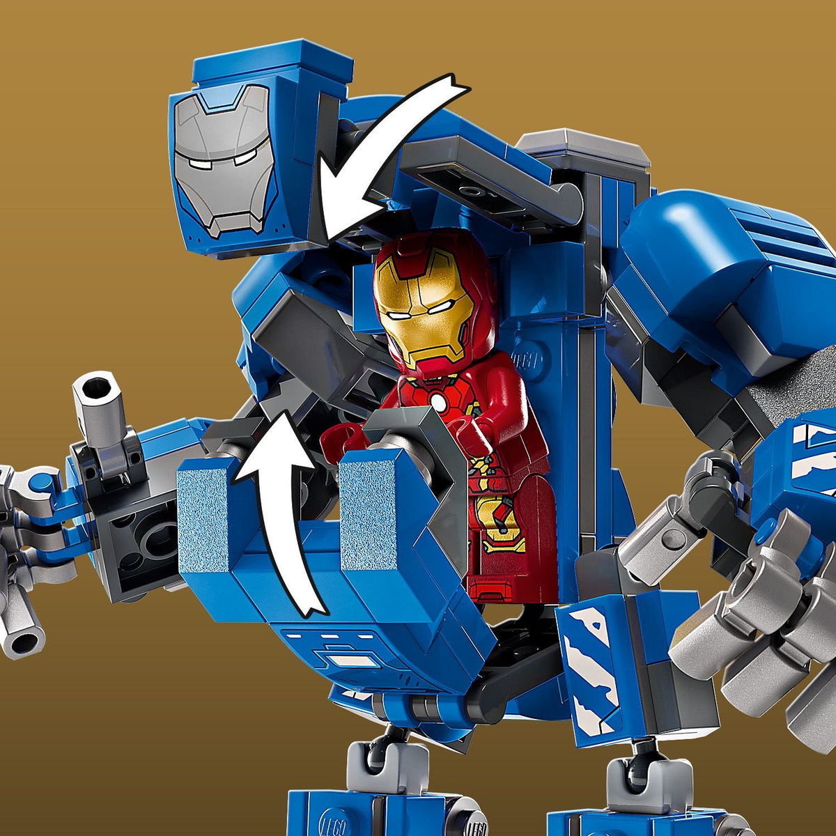 LEGO? ? Marvel Iron Man's Laboratory: Hall of Armour