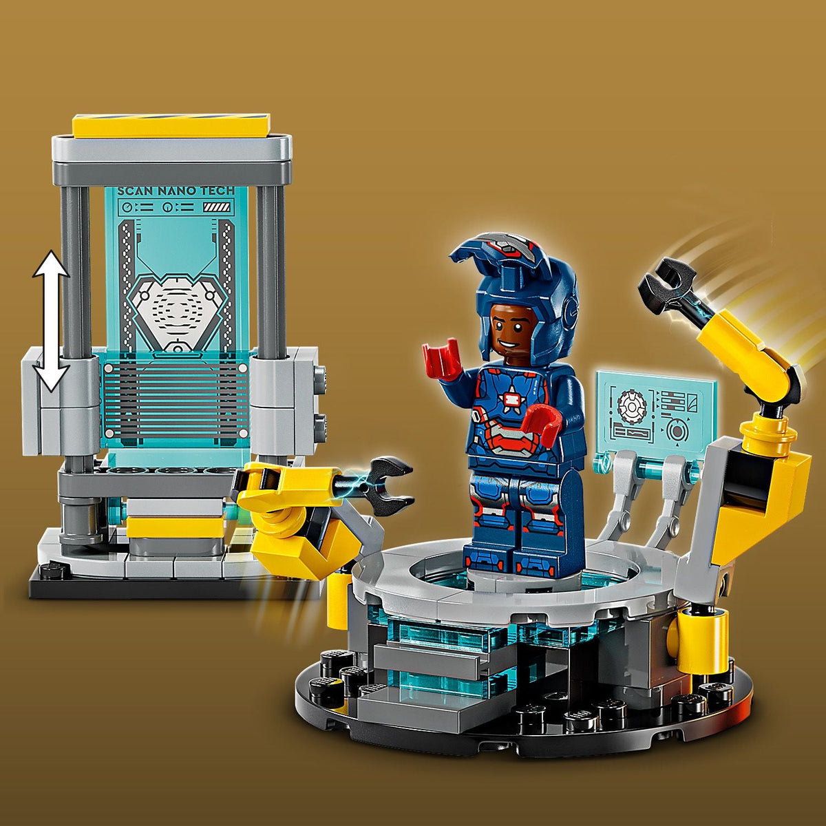LEGO? ? Marvel Iron Man's Laboratory: Hall of Armour
