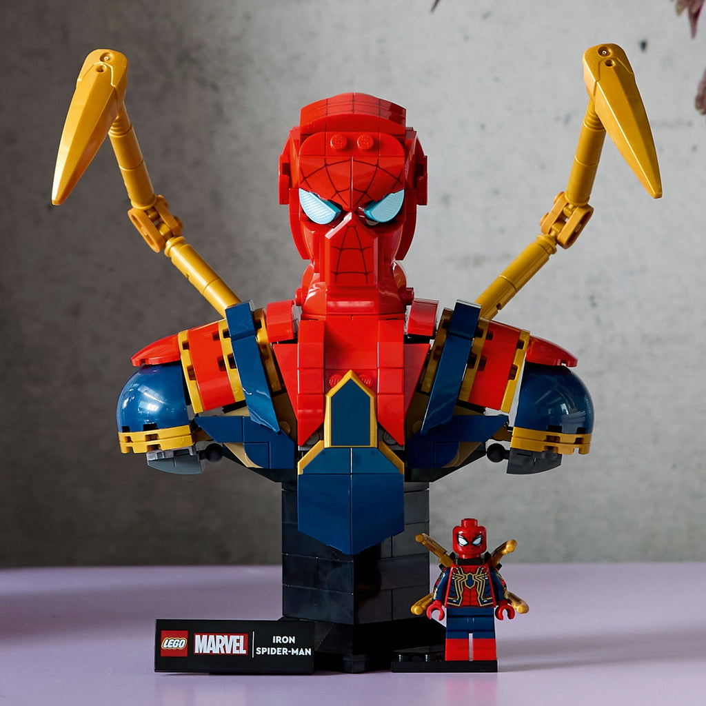 LEGO? ? Marvel Iron Spider-Man Bust