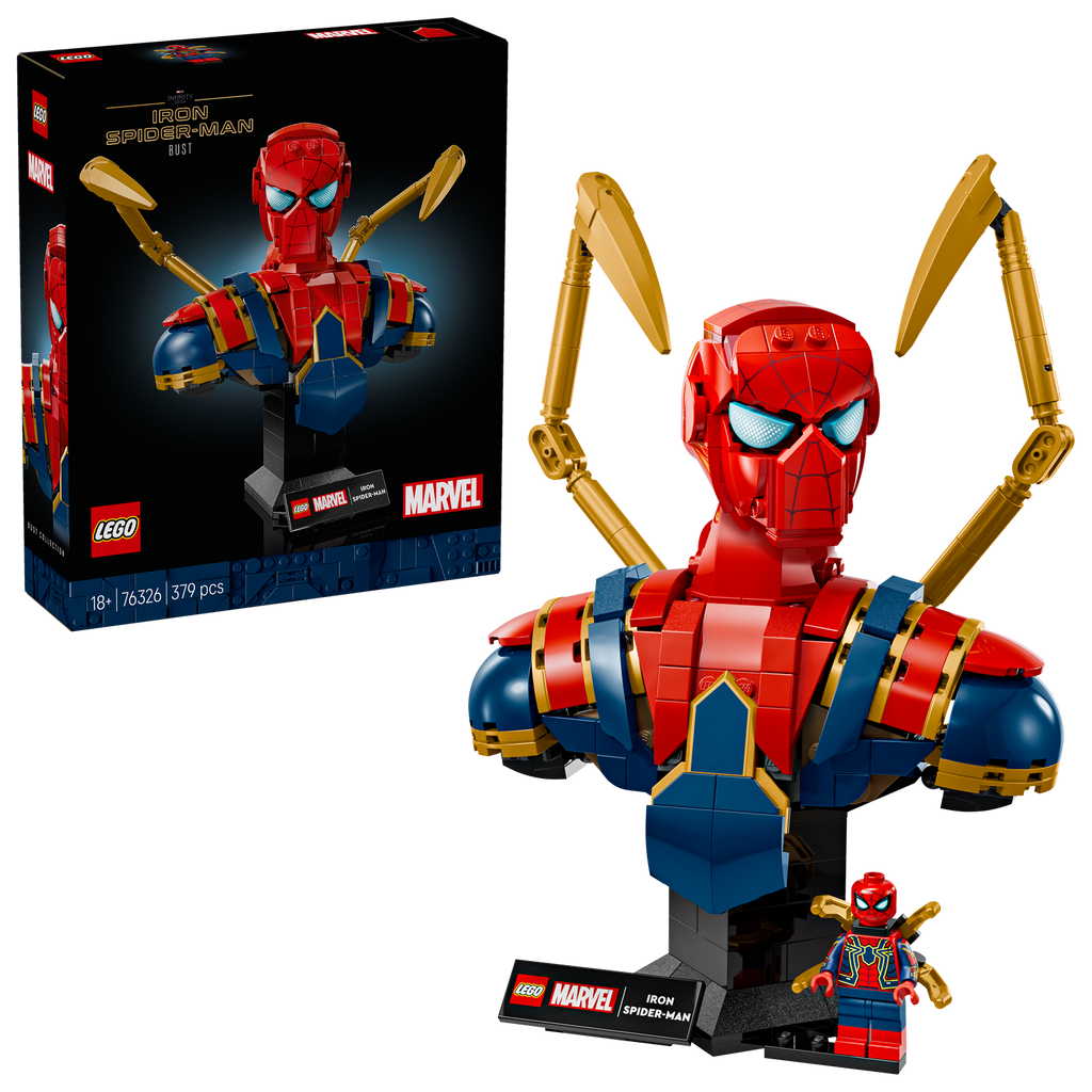 LEGO? ? Marvel Iron Spider-Man Bust