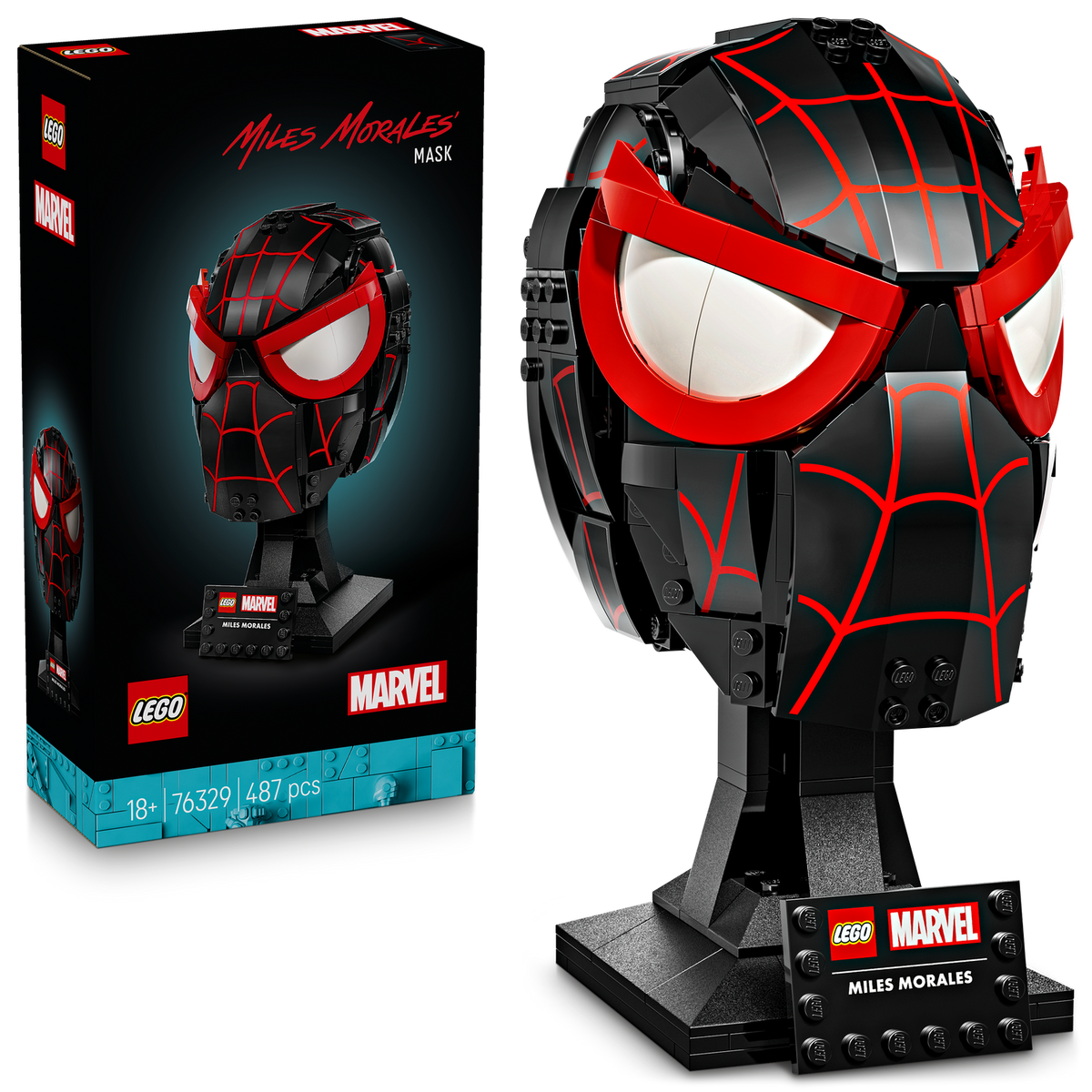 LEGO? ? Marvel Miles Morales' Mask