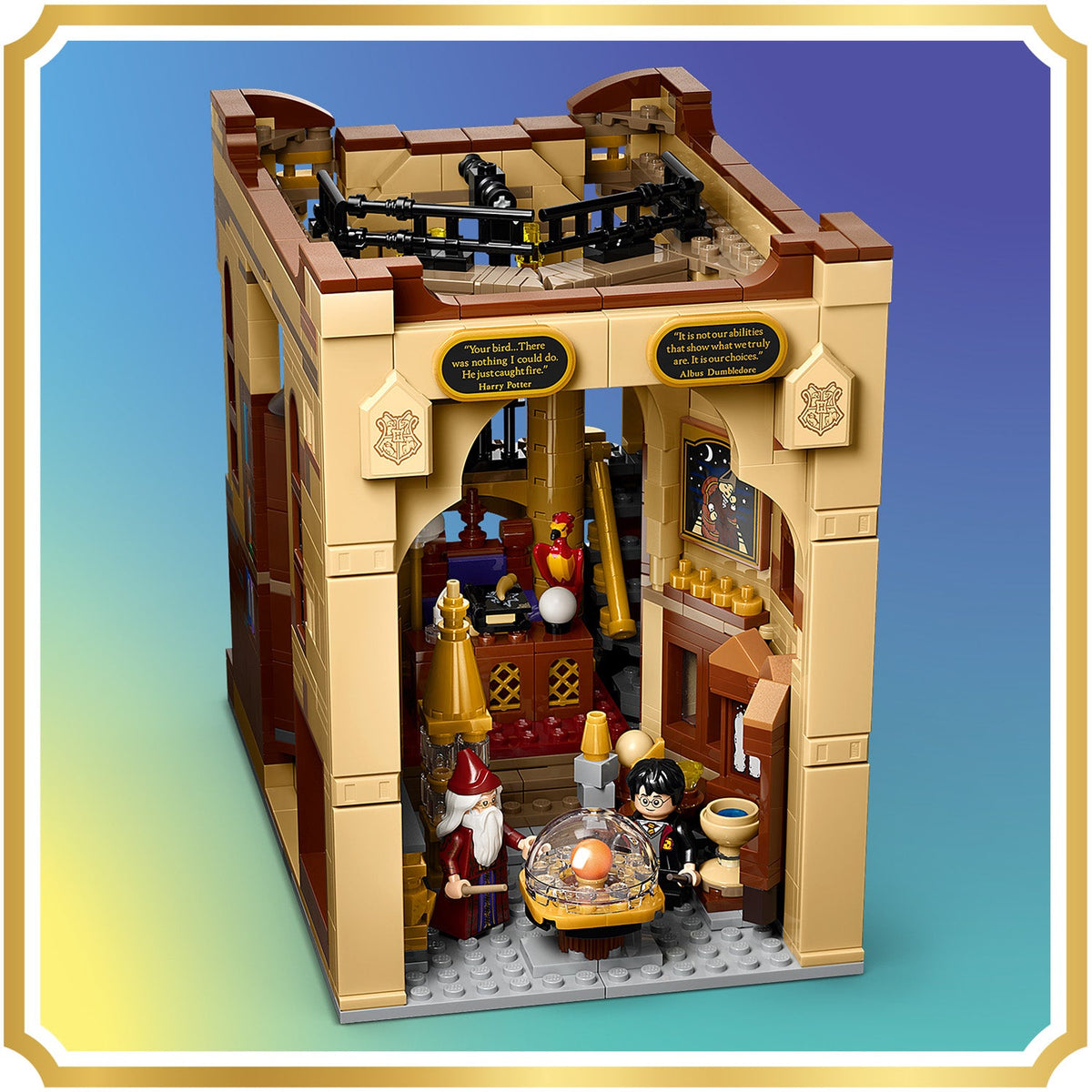 LEGO? Harry Potter? Book Nook: Dumbledore's Office