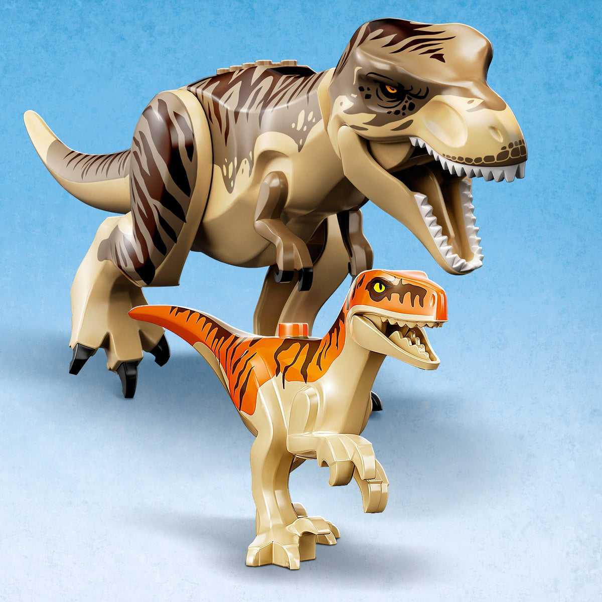 LEGO? Jurassic World T. rex & Atrociraptor Dinosaur Breakout