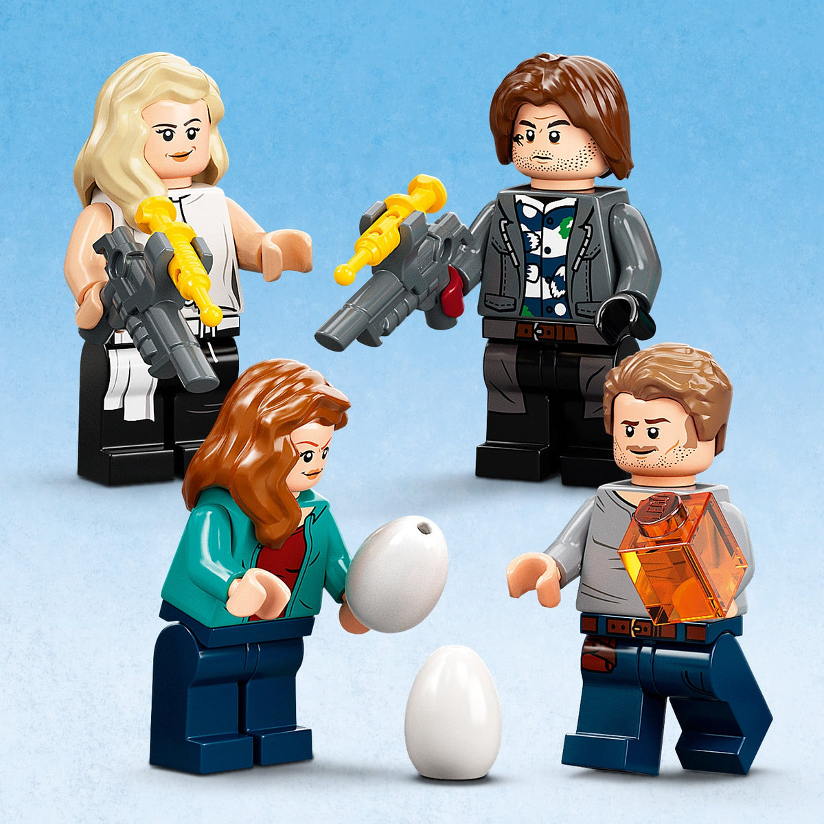 LEGO? Jurassic World T. rex & Atrociraptor Dinosaur Breakout