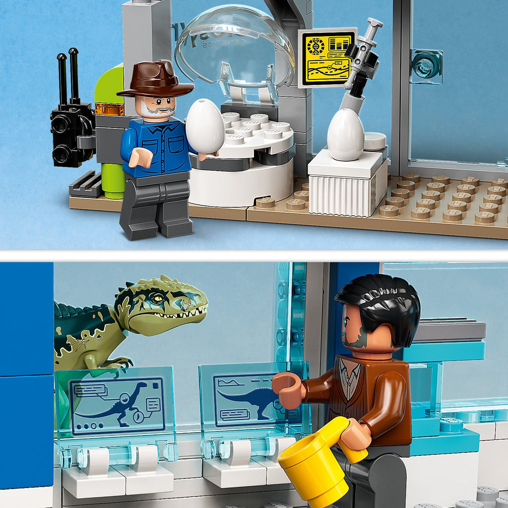 LEGO? Jurassic World Giganotosaurus and Therizinosaurus Attack