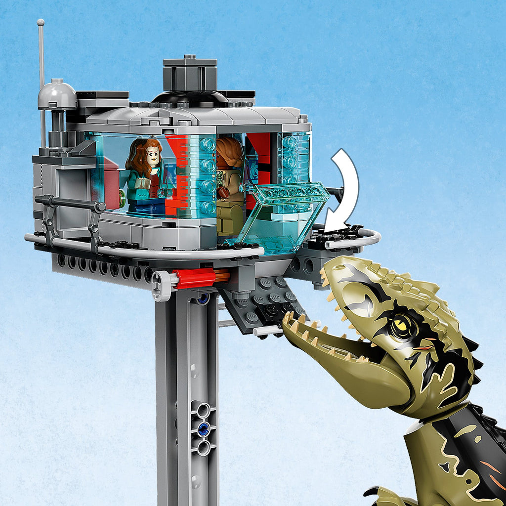 LEGO? Jurassic World Giganotosaurus and Therizinosaurus Attack