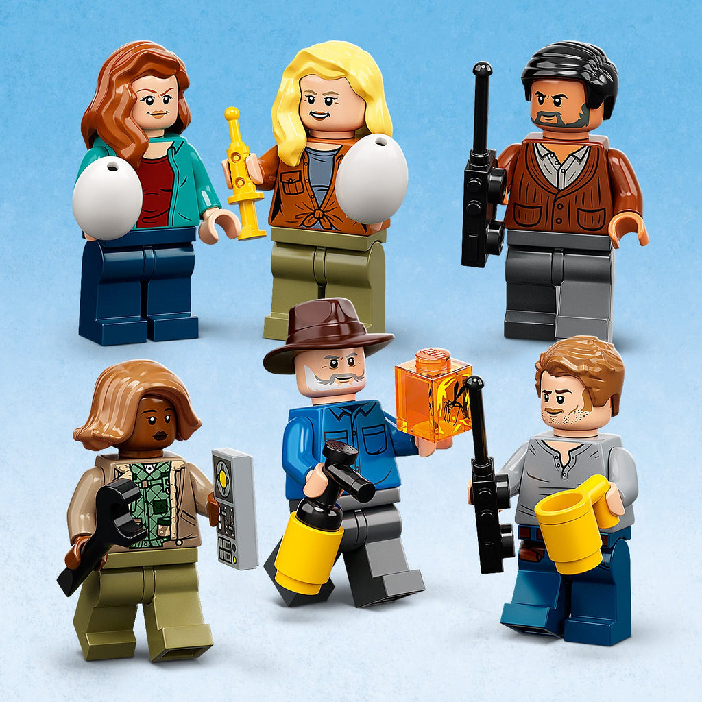 LEGO? Jurassic World Giganotosaurus and Therizinosaurus Attack