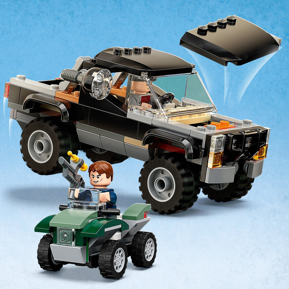 LEGO? Jurassic World Triceratops Pickup Truck Ambush