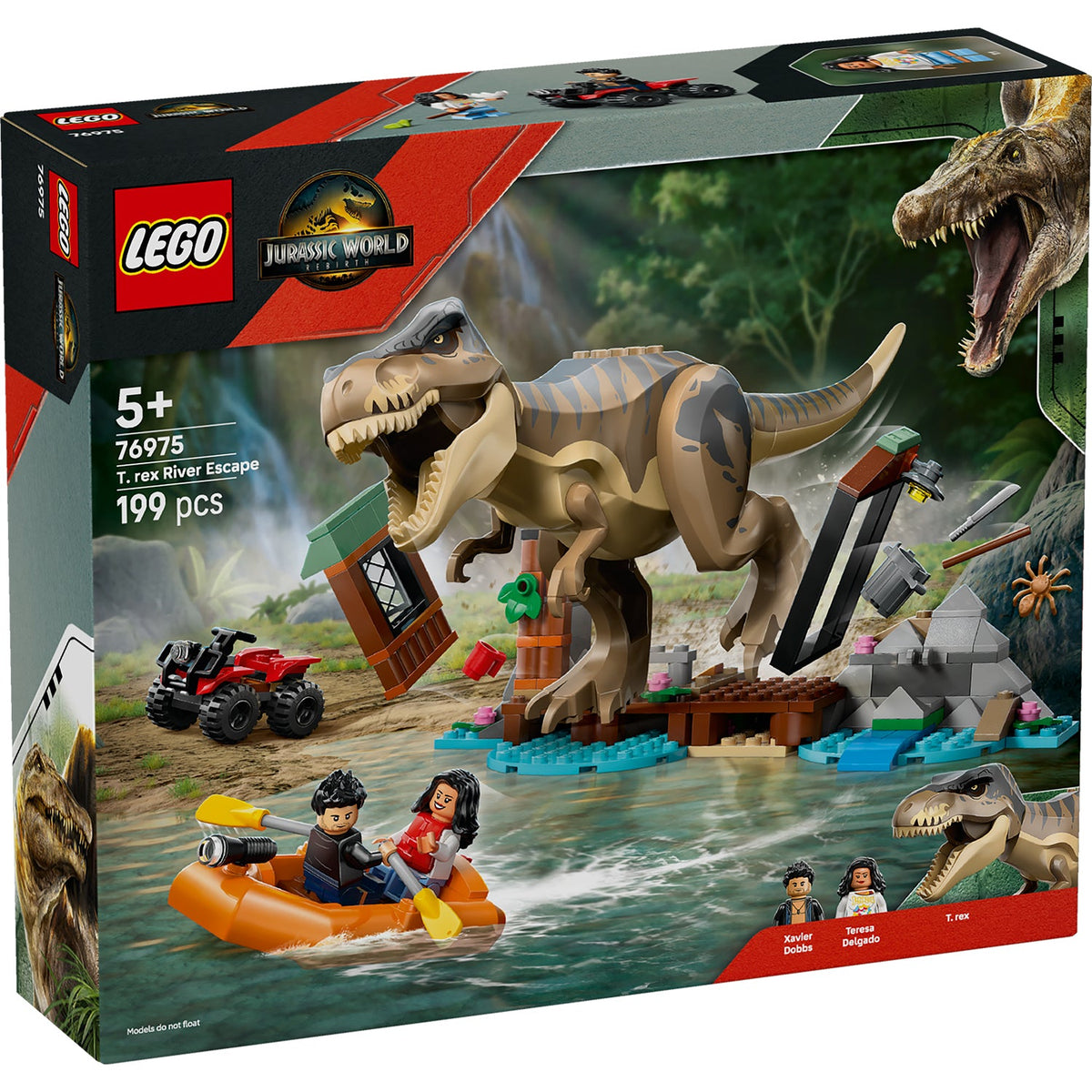 LEGO? Jurassic World T. rex River Escape