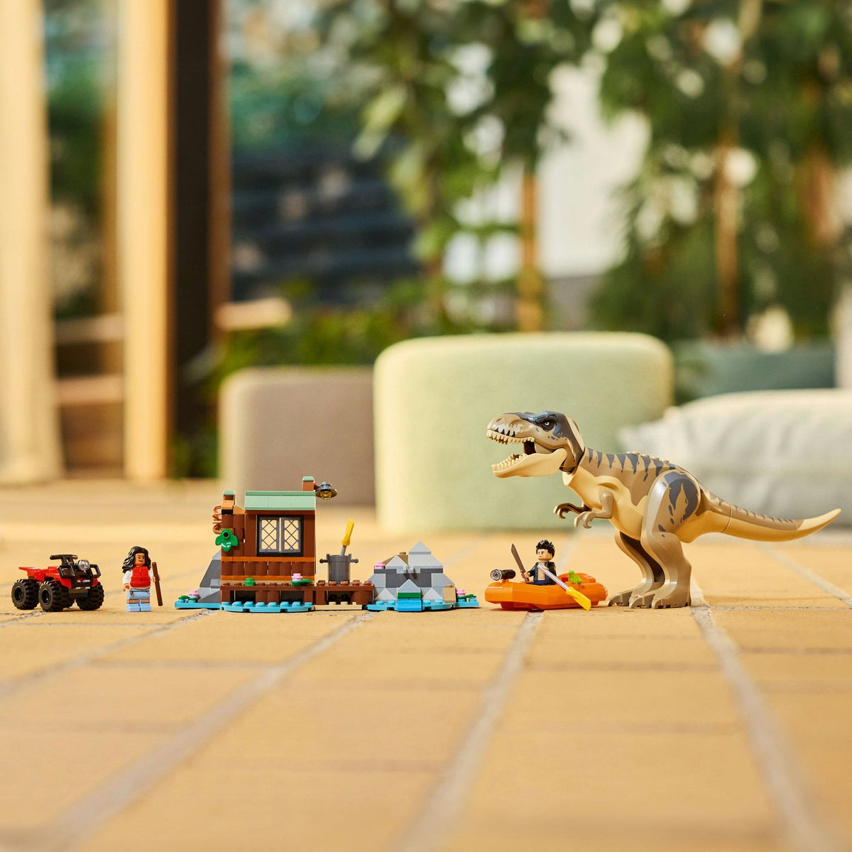 LEGO? Jurassic World T. rex River Escape