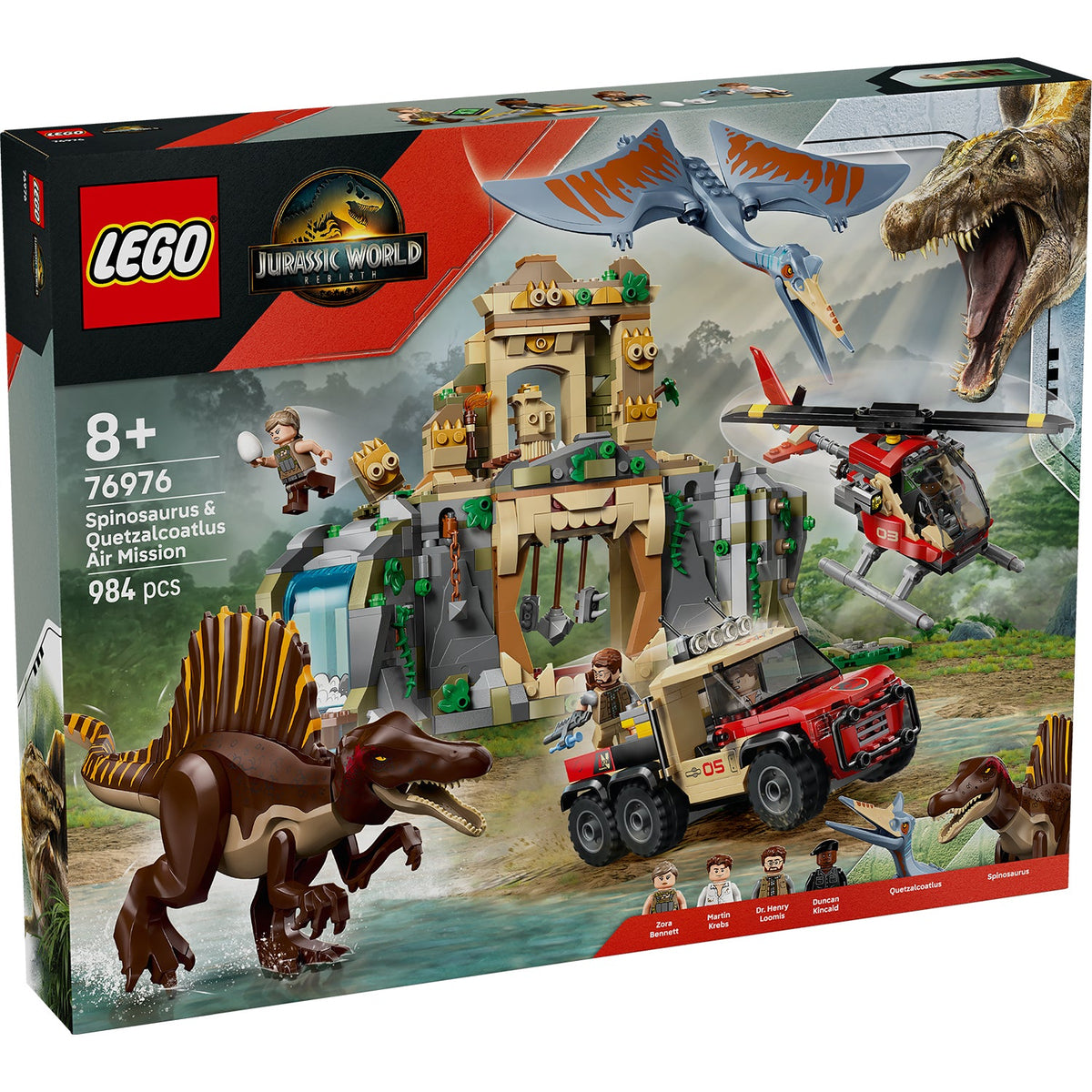 LEGO? Jurassic World Spinosaurus & Quetzalcoatlus Air Mission