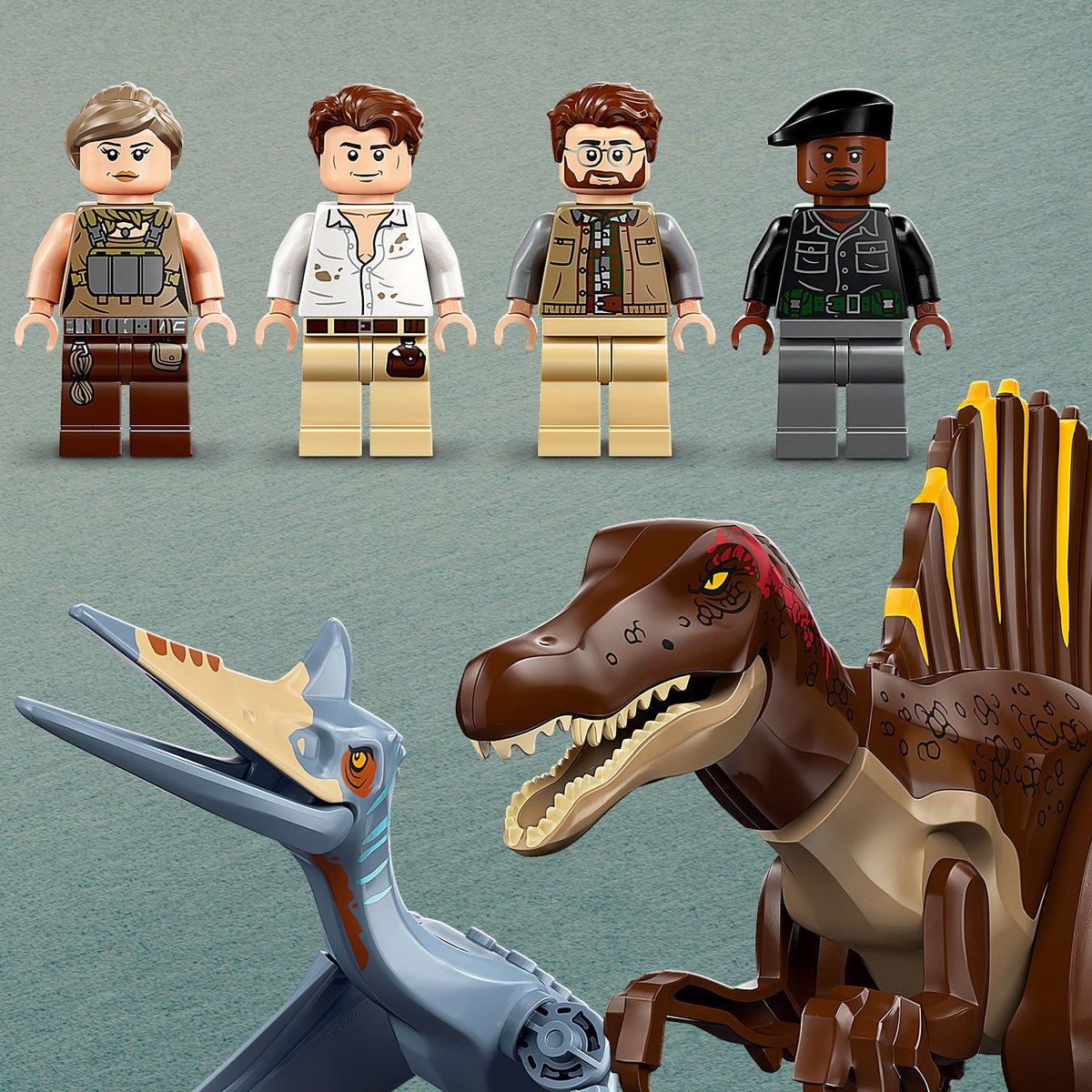 LEGO? Jurassic World Spinosaurus & Quetzalcoatlus Air Mission
