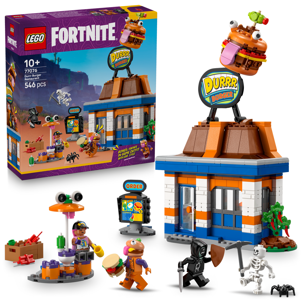 LEGO? Fortnite? Durrr Burger Restaurant