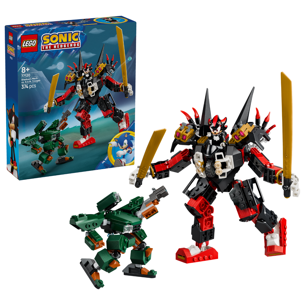 LEGO? Sonic the Hedgehog? Shadow's Mech vs. G.U.N. Trooper