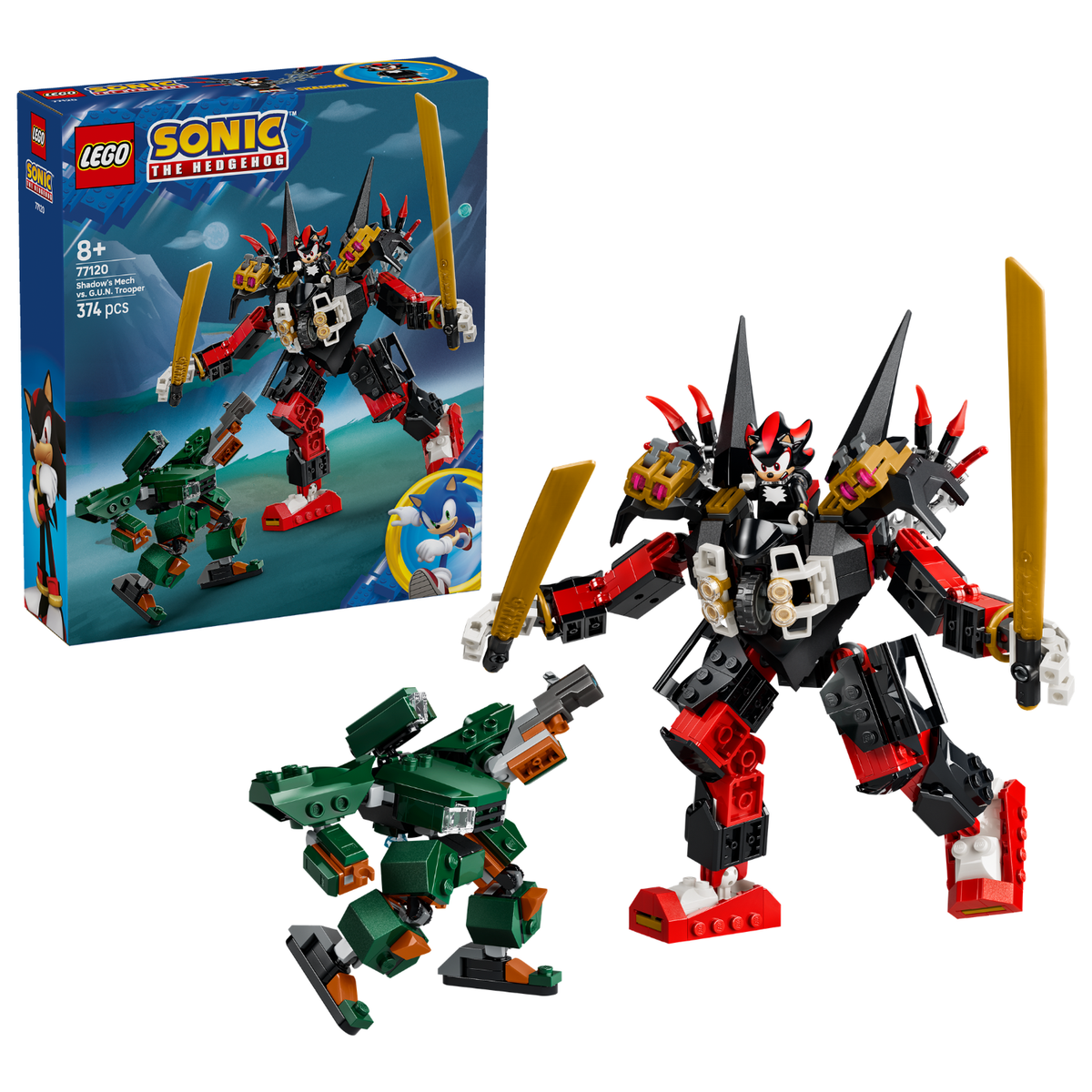 LEGO? Sonic the Hedgehog? Shadow's Mech vs. G.U.N. Trooper