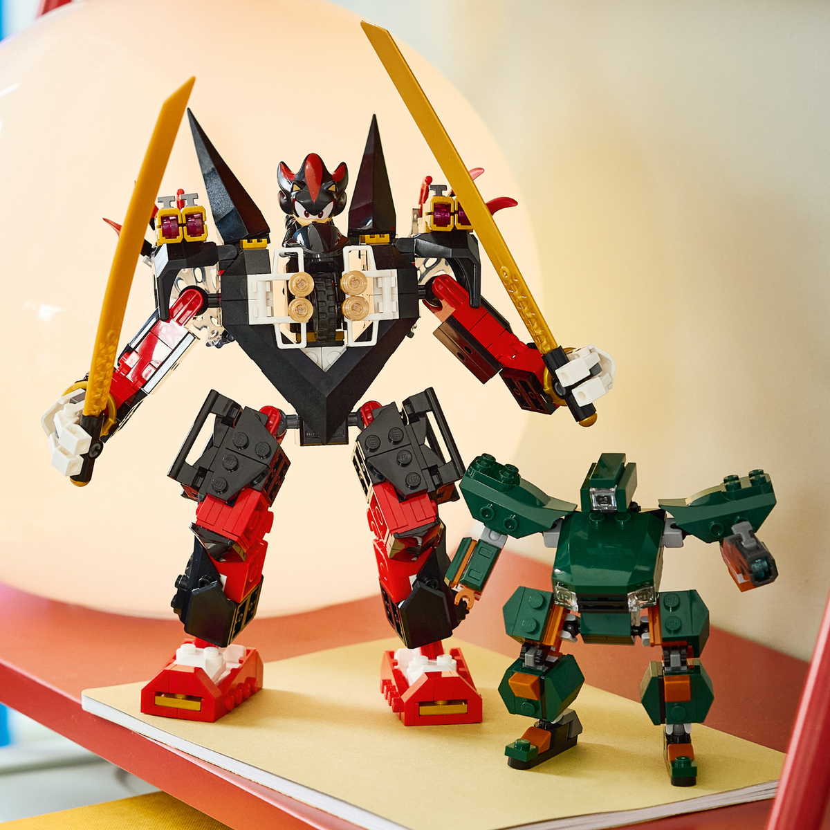 LEGO? Sonic the Hedgehog? Shadow's Mech vs. G.U.N. Trooper