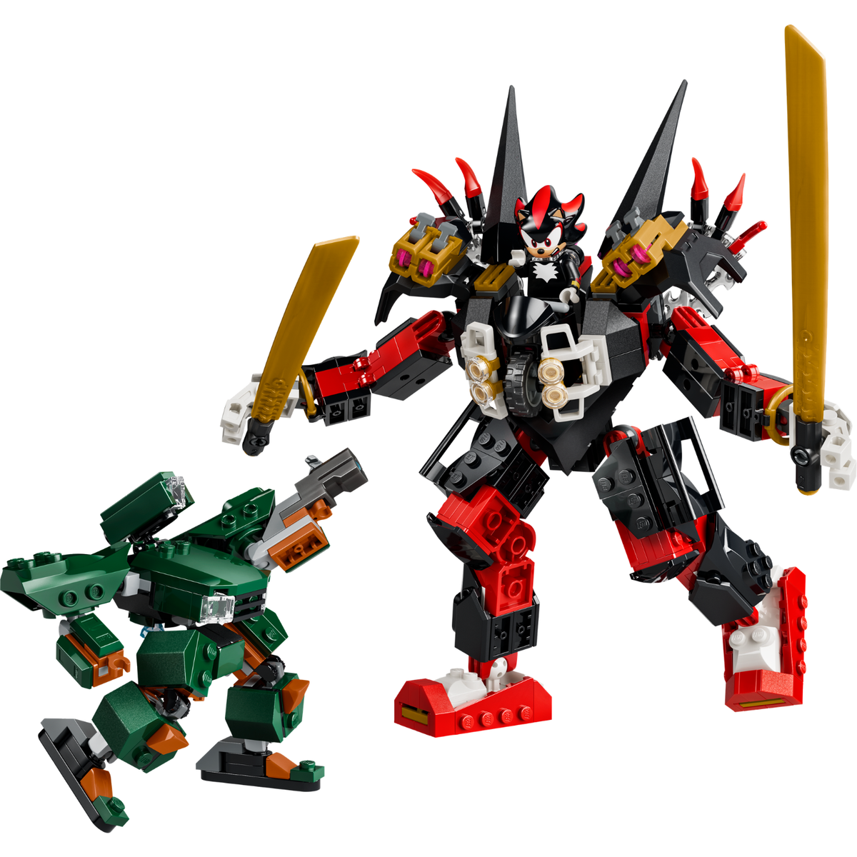 LEGO? Sonic the Hedgehog? Shadow's Mech vs. G.U.N. Trooper