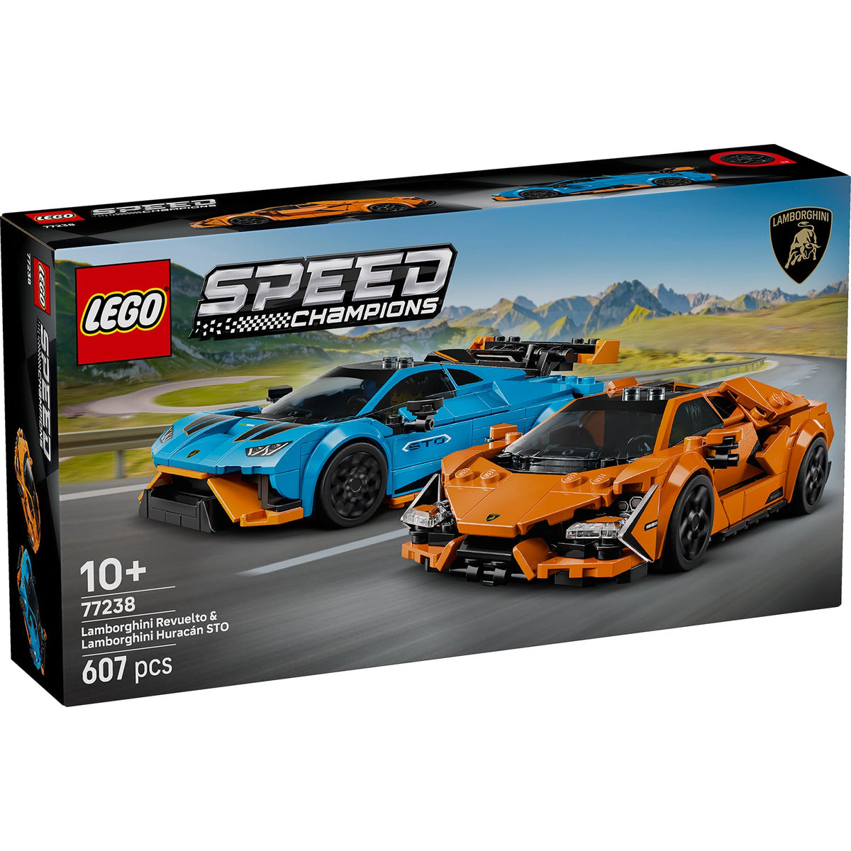 LEGO? Speed Champions Lamborghini Revuelto & Hurac¨¢n STO