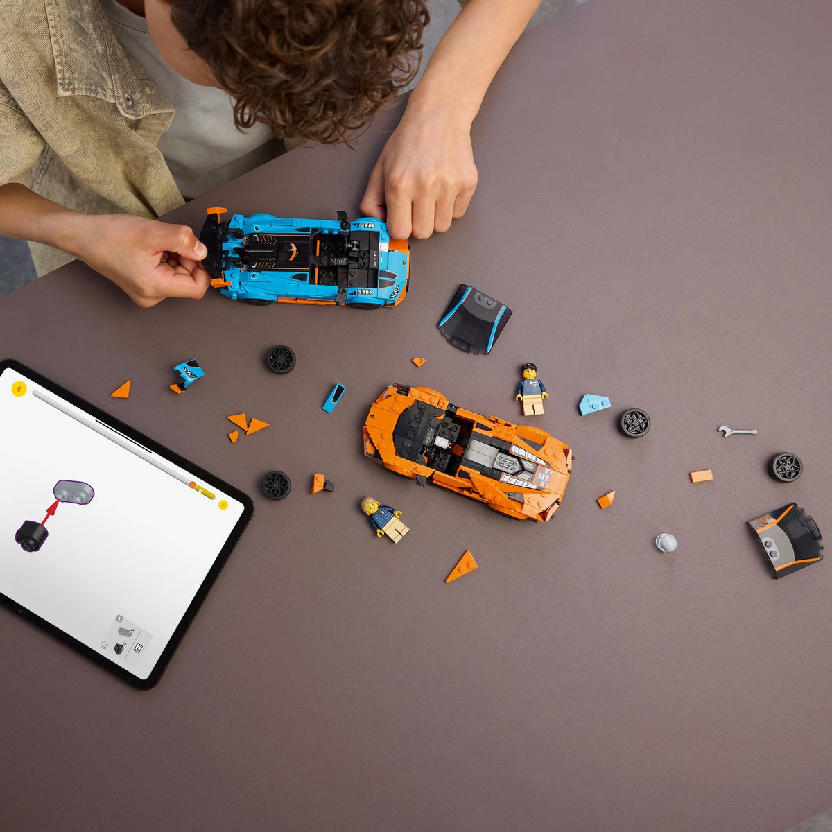 LEGO? Speed Champions Lamborghini Revuelto & Hurac¨¢n STO