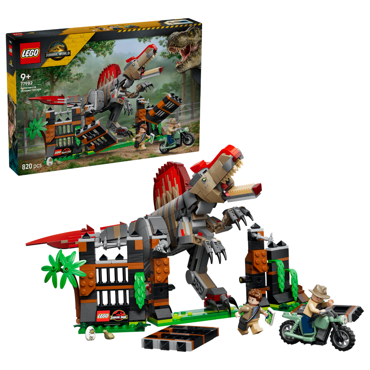 LEGO? Jurassic World Spinosaurus Dinosaur Escape