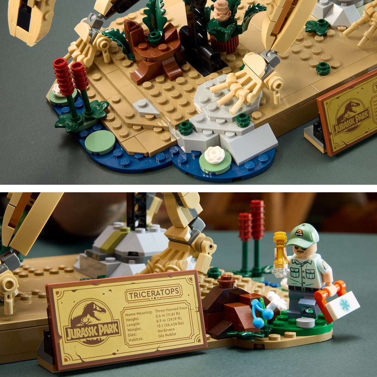 LEGO? Jurassic World Dinosaur Fossils: Triceratops