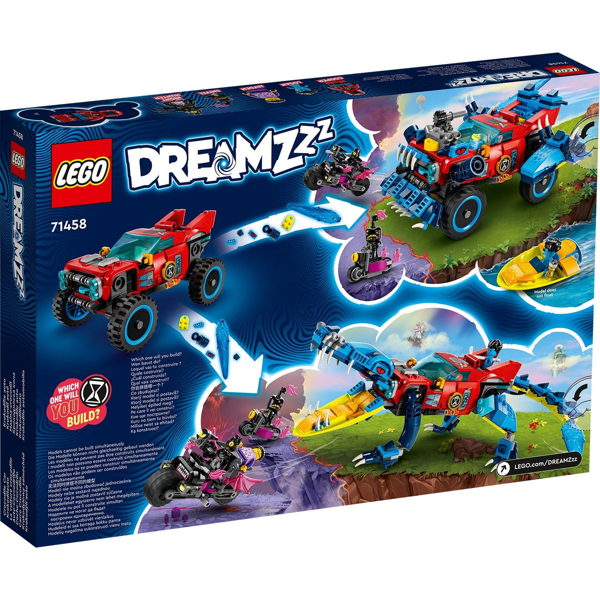 LEGO? DREAMZzz? Crocodile?Car