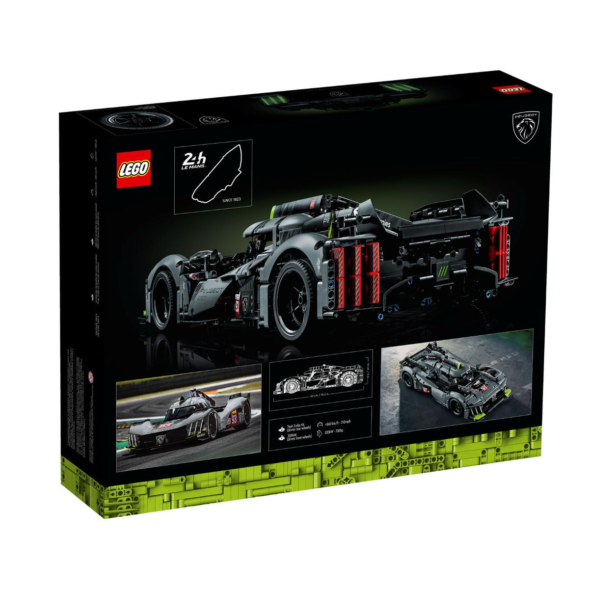 LEGO? Technic PEUGEOT 9X8 24H Le Mans Hybrid Hypercar