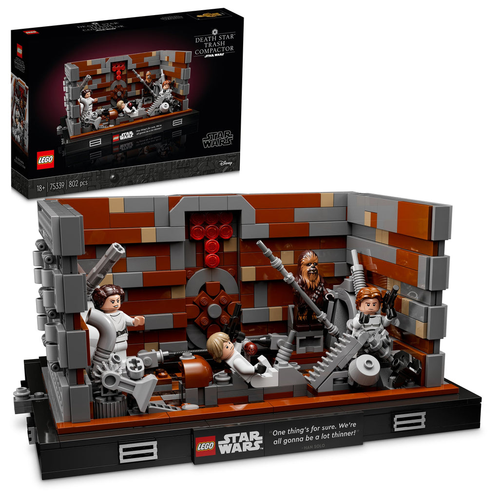 LEGO? Star Wars? Death Star? Trash Compactor Diorama